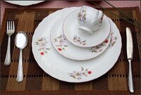 Ceramic Dinner Set 75 - Durable Ceramic, 16-piece Set, Elegant Black Color | Versatile For Home & Hotel Use, Microwave & Oven Safe