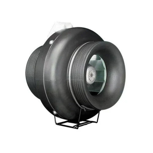 Black Inline Centrifugal Fan