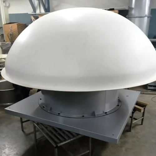 Motorized Roof Extractor Axial Fan - Color: Grey