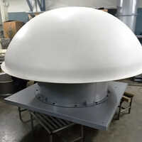 Motorized Roof Extractor Axial Fan - Color: Grey