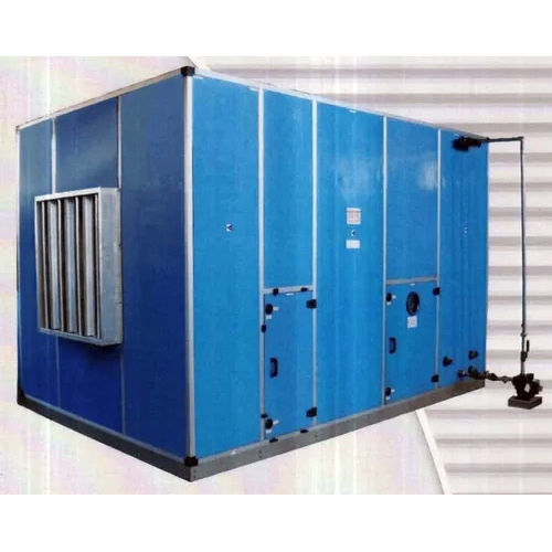 Industrial Air Handling Unit - Metal Construction, Different Sizes Available, Blue Color | New Condition, Mute Feature, Warranty Included