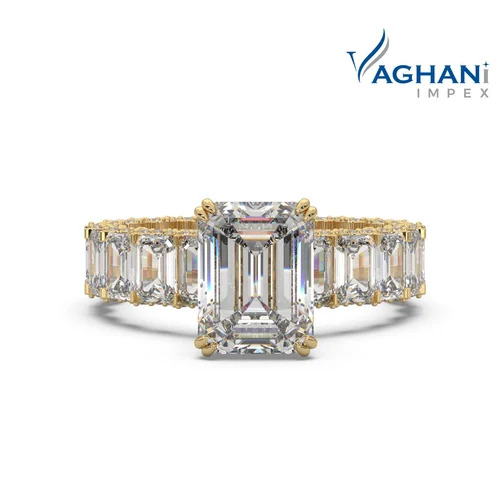 Couple Bands Diamond Rings