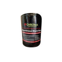 Chroma High Gloss Bitumen Paint - 20l Liquid Container, Anti-corrosive & Heat Resistant, Waterproof For Metal, Wood & Concrete