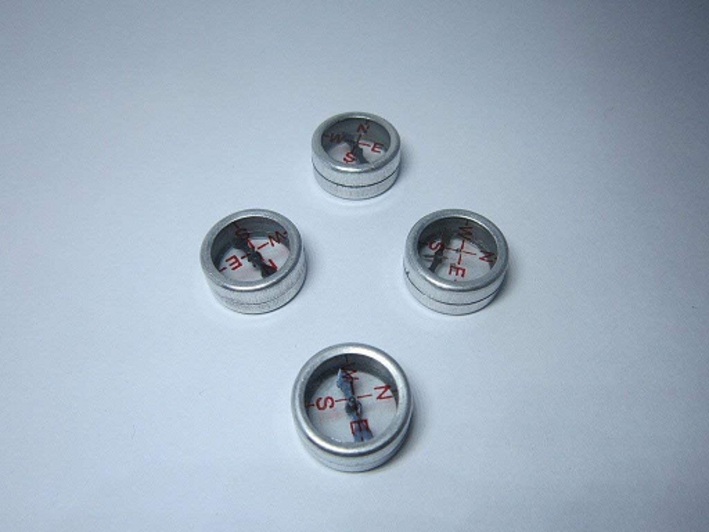Magnetic Compass Both Side Glass