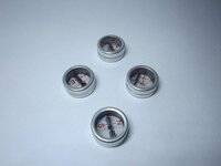 Magnetic Compass Both Side Glass