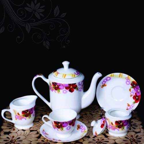 CERAMIC TEA SET 4