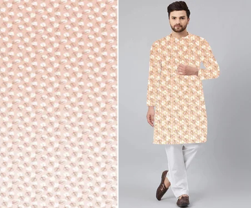 Light In Weight Digital Printed Magic Kurta Fabric