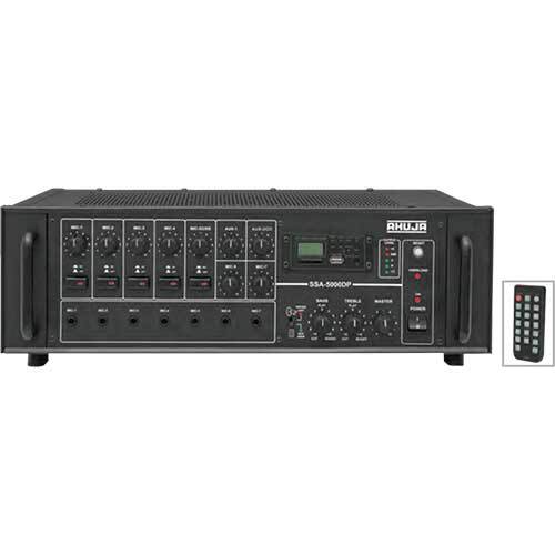 Black Ssa 5000 Dp Pa Mixer Amplifier With Digital Player