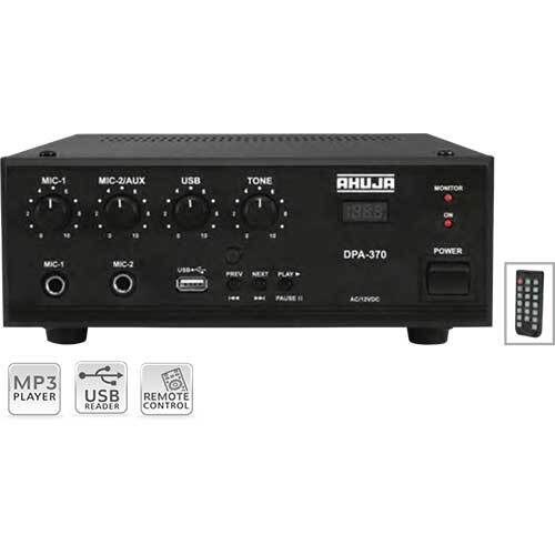 DAP 370 PA Mixer Amplifier with Digital Player