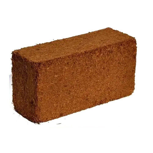 Coconut Peat Light Brown Coir Pith Block