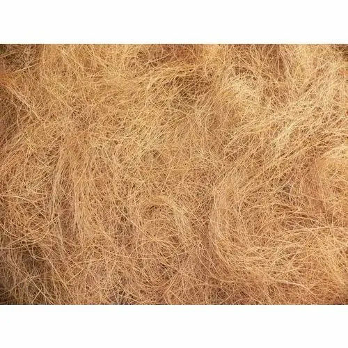 Eco-friendly Light Brown Coconut Coir Fiber For Multiple Industry