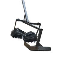 Black Manual Type Cono Weeder