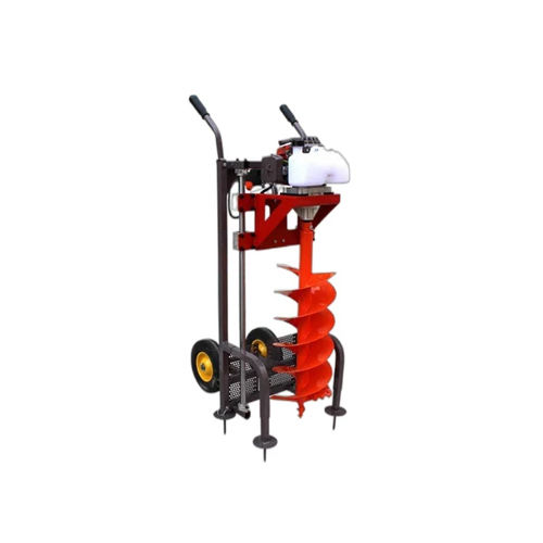 Automatic Double Wheel Trolley Earth Auger