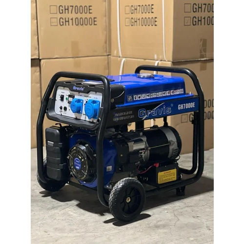 Blue Gh7000E Gravis Petrol Portable Generator