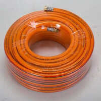 Agriculture Spray Hose Pipe - Rubber, 1/2 Inch Diameter X 50 Meter Length, Yellow Color, 5 Layers, 220 Bar Working Pressure | Durable For Industrial Usage, Warranty Included