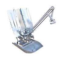 Silver Double Row Adjustable Manual Rice Planter