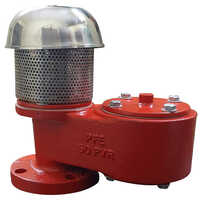 Breather Valve - Metal, Red And Silver | Industrial Application, Warranty Included