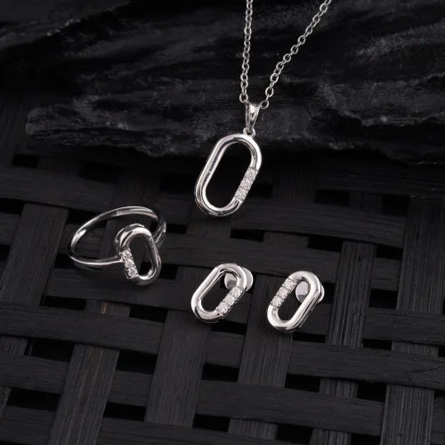 22gm Diamond Necklace Set