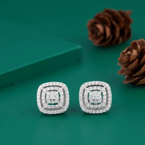 Gold Diamond Earring