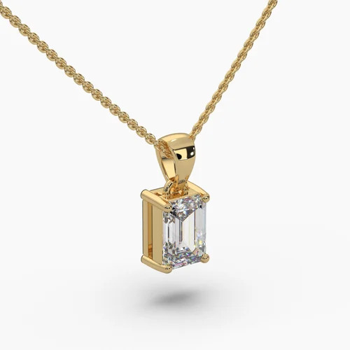 Solitaire Diamond Pendant