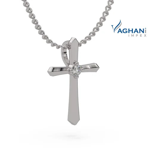 Cross Diamond Pendant
