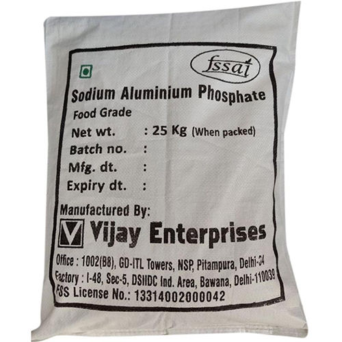 Sodium Aluminium Phosphate Application: Industrial