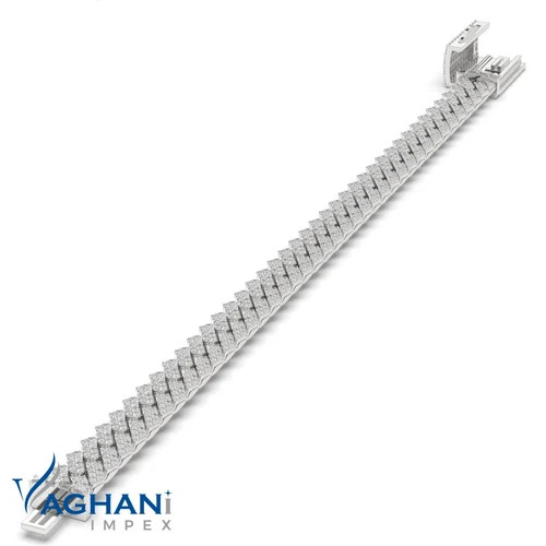 Diamond cuban link gold chain