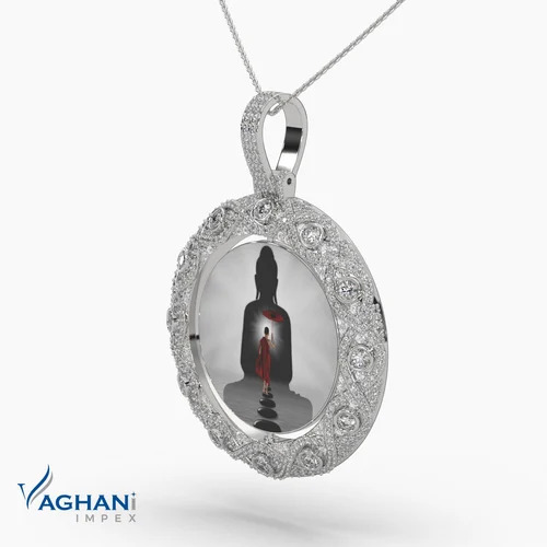Diamond Memory Pendant
