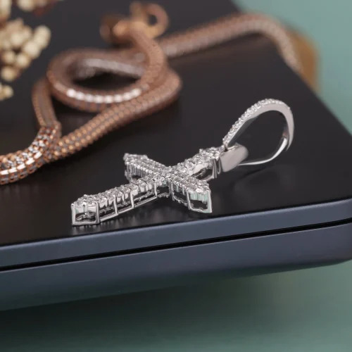 Diamond Cross Pendant