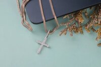 Diamond Cross Pendant