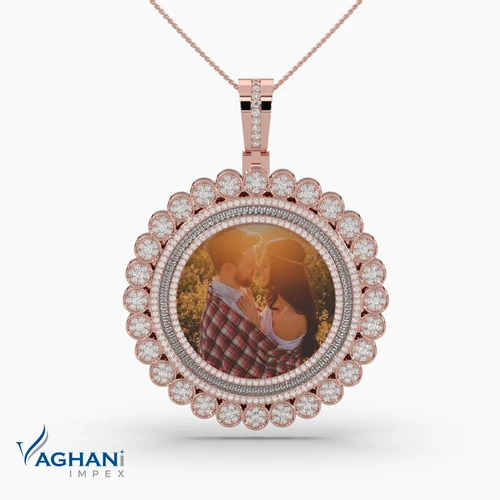 Memory Gold Diamond Pendant