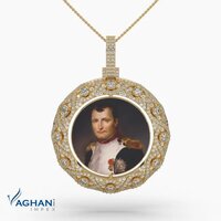 Gold Memory Diamond Pendant