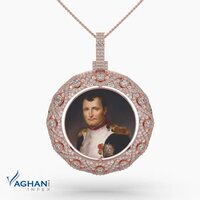 Gold Memory Diamond Pendant