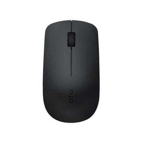 M21 Silent Wireless Optical Mouse - Color: Black