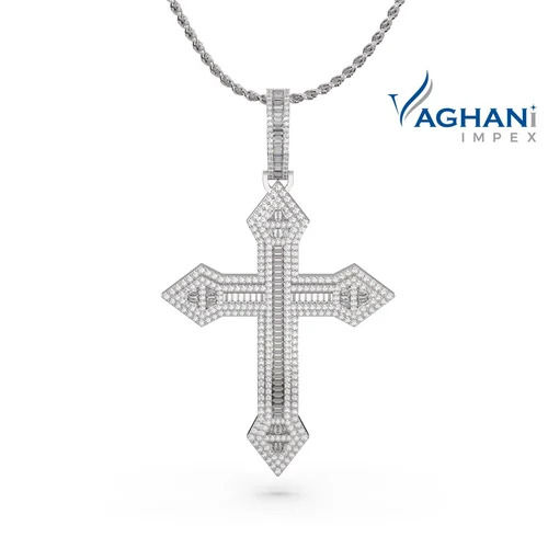 Diamond Cross Pendants