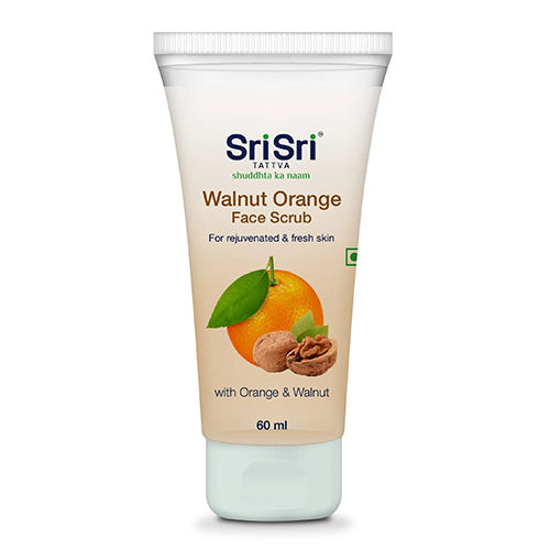 60ml Walnut Orange Face Scrub For Rejuvenated And Fresh Skin