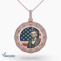 Diamond Gold Memory Pendant