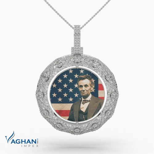 Diamond Gold Memory Pendant