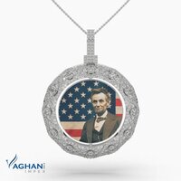 Diamond Gold Memory Pendant