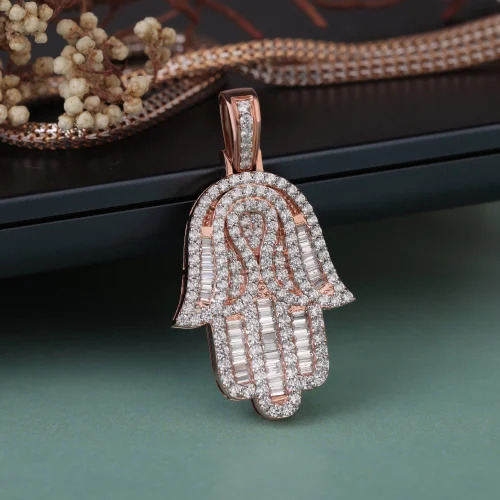 Hamza Gold Pendant