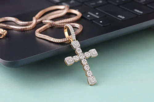 Gold Diamond Pendant