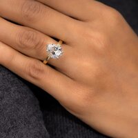 Ladies Gold Finger Rings