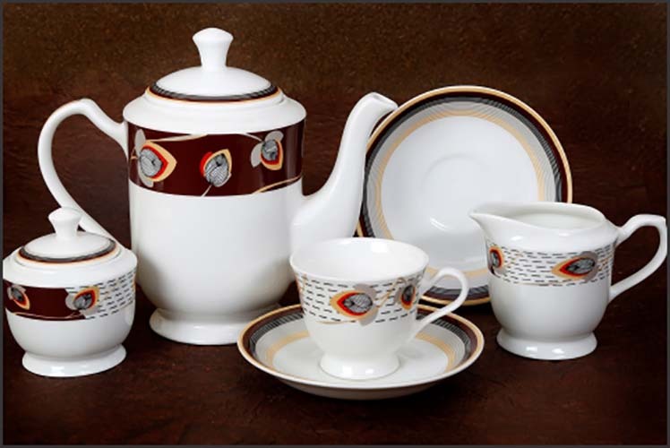 CERAMIC TEA SET 9