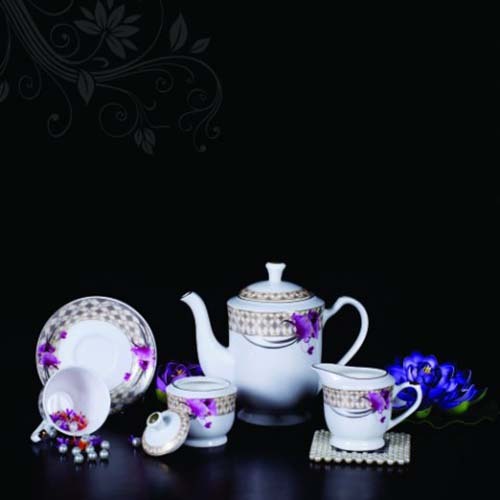 CERAMIC TEA SET 12