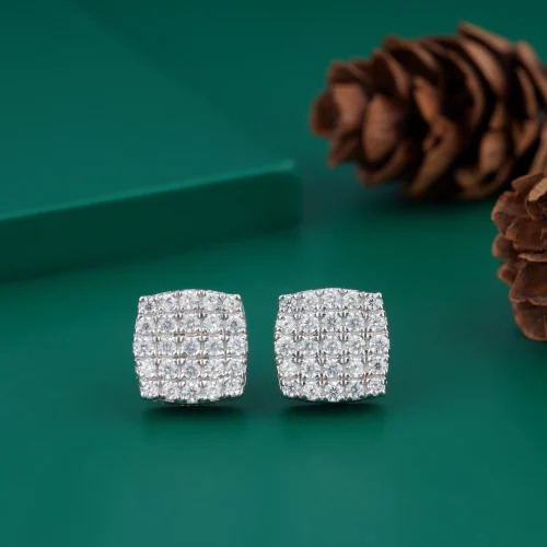 Party Wear Diamond Earrings