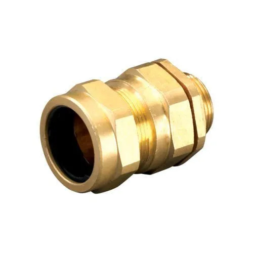 Brass Single Compressor Cable Gland