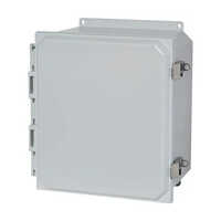 Polycarbonate Junction Box - 100x100x80 Mm, Grey | Ip55 Protection Level, Powder Coated Finish, 6 Way Configuration, 1 Year Warranty