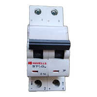 Havells Dc Mcb - 2 Poles, 16 Ampere | White Color, High Quality & Durability For Reliable Electrical Circuit Protection
