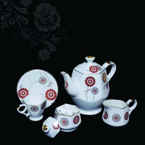 CERAMIC TEA SET 14