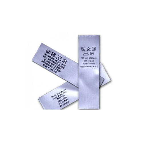 Grey Single Faced Satin Ribbon